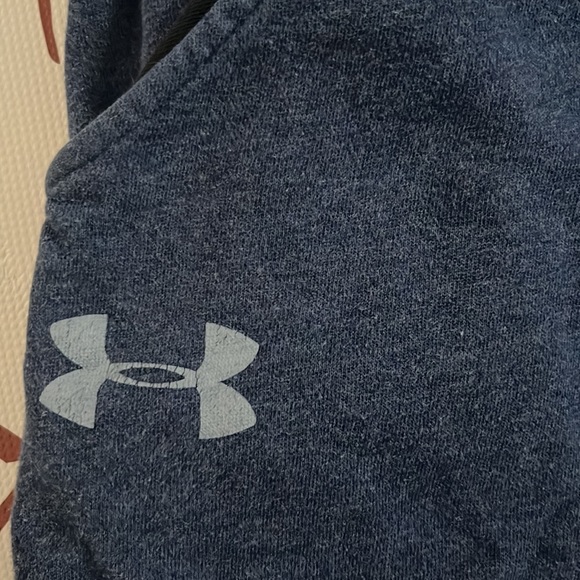 Under Armour Men's Hustle Fleece Joggers (Blue,XL) Good broken-in condition. - Picture 2 of 8